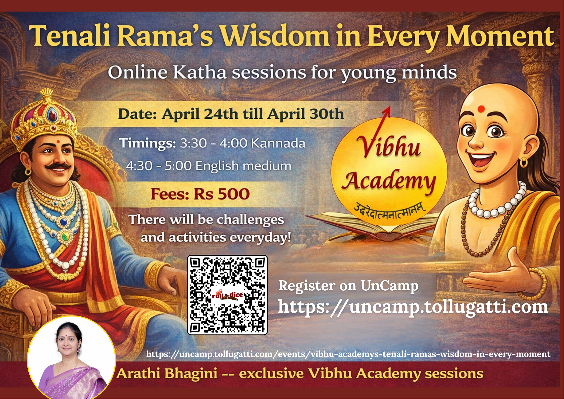 Vibhu Academy's - Tenali Rama's Wisdom in Every Moment