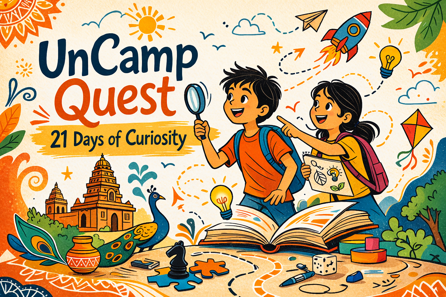 UnCamp Quest - 21 Days of Curiosity